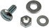 395-005 by DORMAN - License Plate Fasteners- 1/4-20 x 5/8 In.