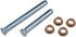 38386 by DORMAN - Door Hinge Pin And Bushing Kit - 2 Pins And 4 Bushings