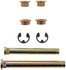 38423 by DORMAN - Door Hinge Pin And Bushing Kit - 2 Pins, 4 Bushings And 2 Clip