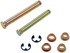 38423 by DORMAN - Door Hinge Pin And Bushing Kit - 2 Pins, 4 Bushings And 2 Clip