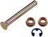 38438 by DORMAN - Door Hinge Pin And Bushing Kit - 1 Pin, 2 Bushings And 1 Clip