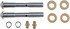 38455 by DORMAN - Door Hinge Pin And Bushing Kit - 2 Pins, 4 Bushings, 2 Fittings And 2 Clips