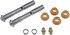 38455 by DORMAN - Door Hinge Pin And Bushing Kit - 2 Pins, 4 Bushings, 2 Fittings And 2 Clips