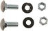 45364 by DORMAN - Bumper Bolt With Nuts - Stainless Steel - 3/8-16 In. x 1 In.