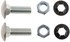 45370 by DORMAN - Bumper Bolt With Nuts -Stainless Steel - 1/2-13 In. x 1-1/2 In.