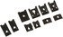 45382 by DORMAN - Clip Nut Assortment - Universal U Nuts, J Nuts And Flat Nuts