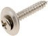 45581 by DORMAN - Trim Screw - Chrome Sems Head - 8-18 X 1 In.