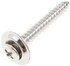 45583 by DORMAN - Trim Screw - Chrome Sems Head - 8-18 X 1-1/4 In.