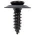 45586 by DORMAN - Trim Screw - Black Sems Head - 8-18 X 5/8 In.
