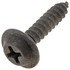 45880 by DORMAN - Trim Screw - Black Oval Head - No. 8 x 3/4 In.