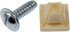 45950 by DORMAN - License Plate Fasteners-  1/4 In. x 3/4 In.