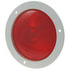 52692 by GROTE - 4" Economy Stop Tail Turn Light, White Theft-Resistant Flange - Red