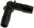 47060 by DORMAN - Heater Hose Connectors - 3/8 In. X 3/8 In. Elbow - Plastic