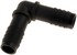 47062 by DORMAN - Heater Hose Connectors - 5/8 In. X 5/8 In. Elbow - Plastic