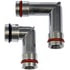 Dorman 47065HP HVAC Heater Hose Connector Heater Hose Fittings With O-Rings - Aluminum