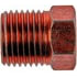 490-301 by DORMAN - Oversize Tube Nut-Steel-Red-3/16 In. x 7/16 In. x 24