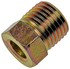 490-305 by DORMAN - Oversize Tube Nut-Steel-Gold-1/4 In. x 1/2 In. x 20