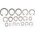 49899 by DORMAN - External Retaining Ring Assortment - 1/4 In.-1 In. (6.3mm-25.4mm)