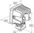 63F61-5 by GROTE - Trilliant Cube 2.0 LED Work Light - Flood, Hard Shell SuperSeal w/ Pigtail, Multi Pack