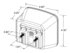 51972 by GROTE - Submersible LED Trailer Lighting Kit - Stop / Tail / Turn Replacement with License