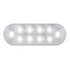 BUL10CBP by OPTRONICS - 6" OVAL 10 LED SEALE