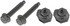 55157 by DORMAN - Fuel Tank Strap Hardware Kit