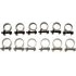 55172 by DORMAN - Fuel Injector Hose Clamps - Range 9/16 To 5/8 In. (14 To 16mm)
