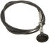 55197 by DORMAN - Control Cables With 2 In. Black Knob, 8 Ft. Length