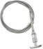 55203 by DORMAN - Control Cables With 1-3/4 In. Chrome Knob, 6 Ft. Length