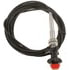 Dorman 55206 Multi-Purpose Control Cable Control Cables With 2 In. Black Knob, 25 Ft. Length