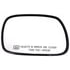 56289 by DORMAN - Plastic Backed Door Mirror Glass