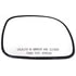 Dorman 56209 Door Mirror Glass Non-Heated Plastic Backed Mirror Right