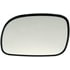 Dorman 56208 Door Mirror Glass Non-Heated Plastic Backed Mirror Left