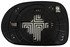 56615 by DORMAN - Heated Plastic Backed Mirror Right