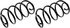 Dorman 566-033 Coil Spring Suspension Coil Spring