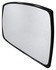 56666 by DORMAN - Plastic Backed Door Mirror Glass