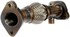 598-133 by DORMAN - Exhaust Gas Recirculation Tube - EGR Valve to Intake Manifold