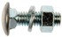 605-006 by DORMAN - Bumper Bolt With Nuts - 7/16-14 In. x 1-1/2 In.