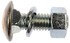 605-019 by DORMAN - Bumper Bolt With Nuts - 1/2-13 In. x 1-1/2 In.