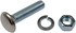 605-020 by DORMAN - Bumper Bolt With Nuts - 1/2-13 In. x 2-1/4 In.
