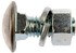 605-021 by DORMAN - Bumper Bolt With Nuts - 3/8-16 In. x 1 In.