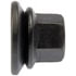 611-296 by DORMAN - Wheel Nut 9/16-18 Flanged Flat Face - 15/16 Hex, 1-1/8 Length
