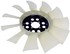 620-156 by DORMAN - Clutch Fan Blade - Plastic