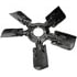 620-037 by DORMAN - Clutch Fan Blade - Steel