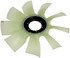 620-078 by DORMAN - Clutch Fan Blade - Plastic