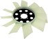 620-082 by DORMAN - Clutch Fan Blade - Plastic