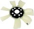 620-081 by DORMAN - Clutch Fan Blade - Plastic