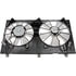 Dorman 620-225 Engine Cooling Fan Assembly Dual Fan Assembly Without Controller