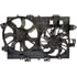 621-052 by DORMAN - Dual Fan Assembly Without Controller