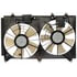 Dorman 621-077 Engine Cooling Fan Assembly Dual Fan Assembly With Controller